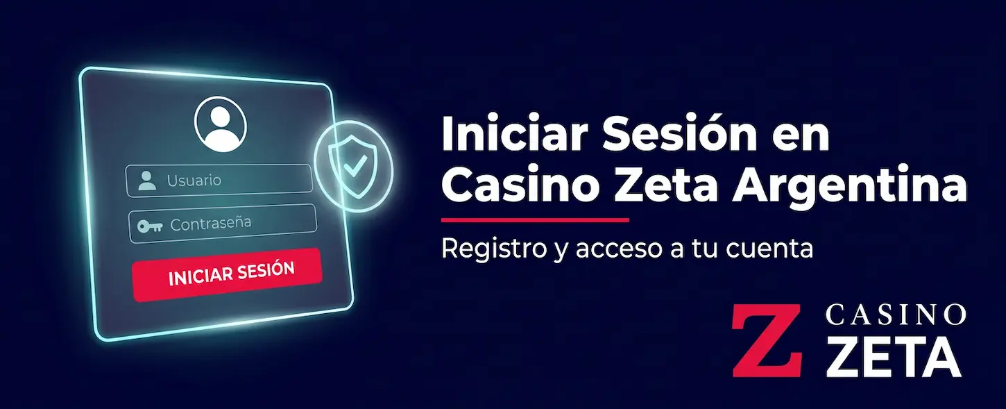 Cómo iniciar sesión y registrarse en Casino Zeta Argentina para acceder fácilmente a tu cuenta de jugador.
